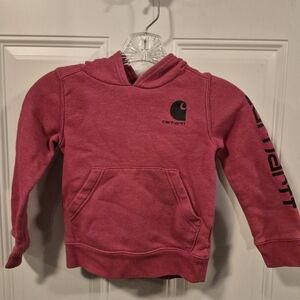 Carhartt Kids Pink Hoodie